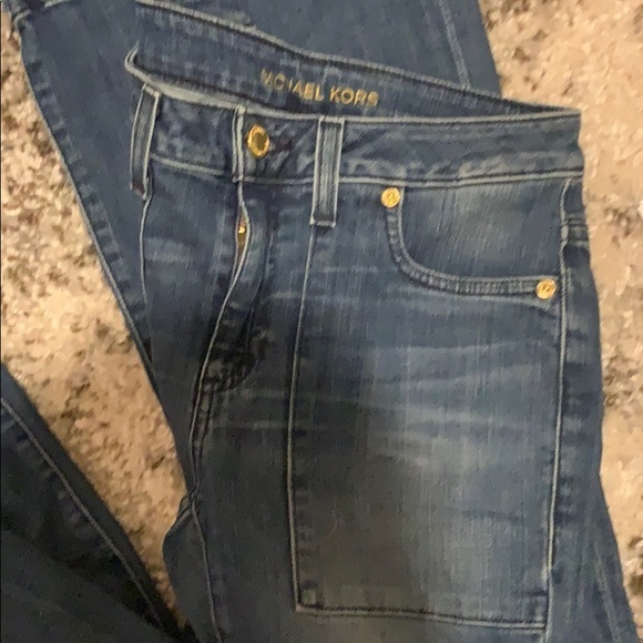 NWT Michael Michael Kors Vintage Wash Flares 2 - Picture 5 of 7